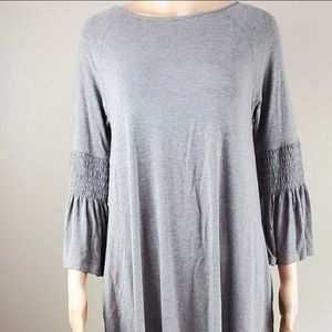 Heather grey walker dress